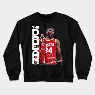 Hakeem 'The Dream' Olajuwon Fan Design Crewneck Sweatshirt